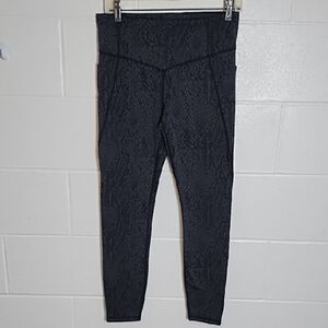 All in Motion Black Snake Print Leggings